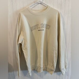 Skinpharm, cream sweatshirt